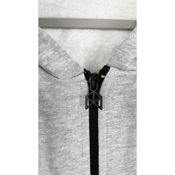 RawGear Full Zip Hoodie Pullover Mens Size Large Grey Black New Athletic BM534 - Picture 5 of 8